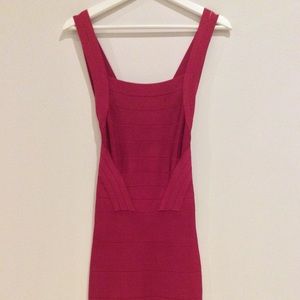 Bebe bandage mini dress